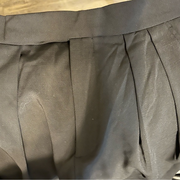 NWT/ZARA INTO THE CLASSICS COLLECTION BLACK HIGH WAISTED PLEATED PANTS SZ: S - Picture 13 of 16
